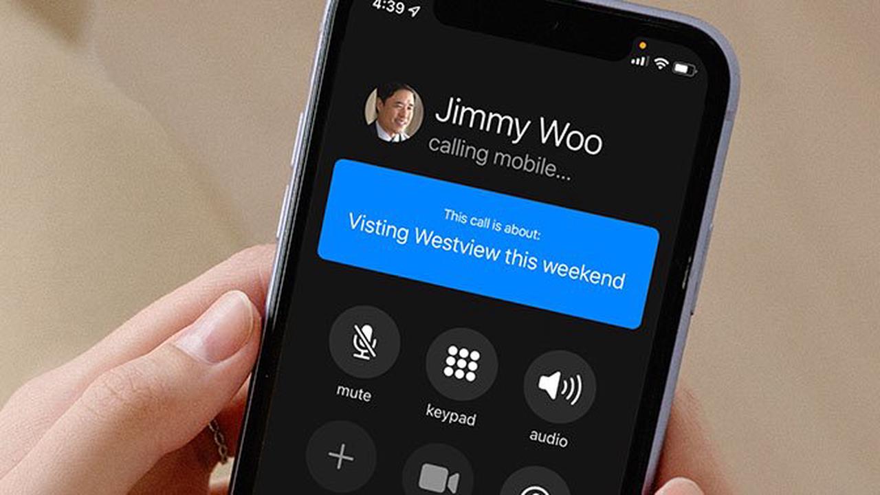 Vorschlag für iOS 14: Anrufgründe für neue Telefonate