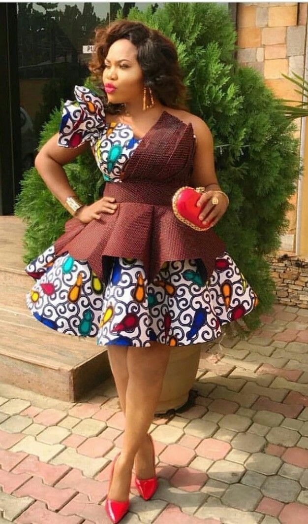 2020 Latest Ankara Short Gown Styles For Beautiful African Woman