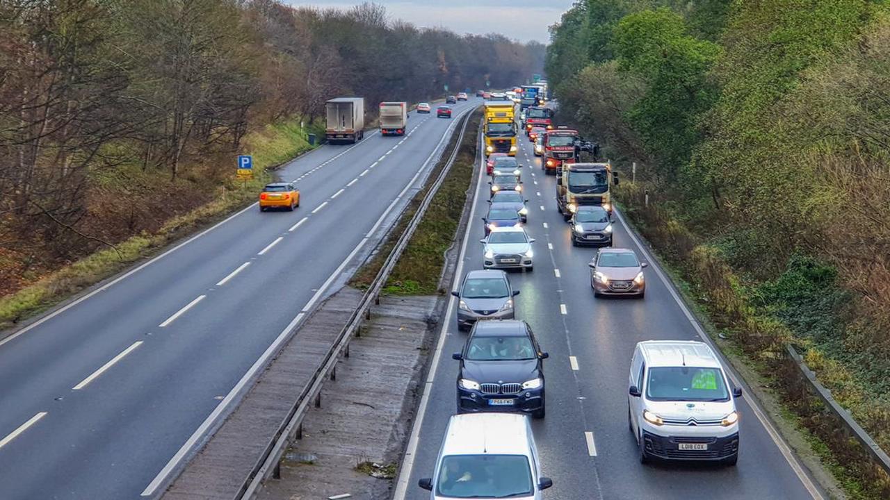 A38 updates as Mercedes fire caused gridlock
