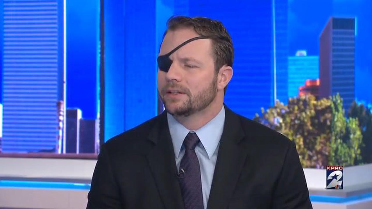Republican Rep Dan Crenshaw loses his temper after being questioned by girl at public event