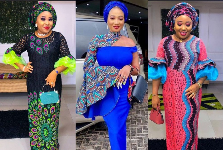 ankara straight long gown styles