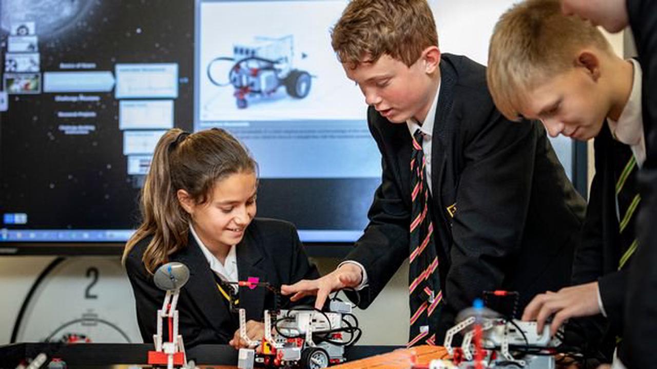 The school where technology and tradition give pupils a winning edge