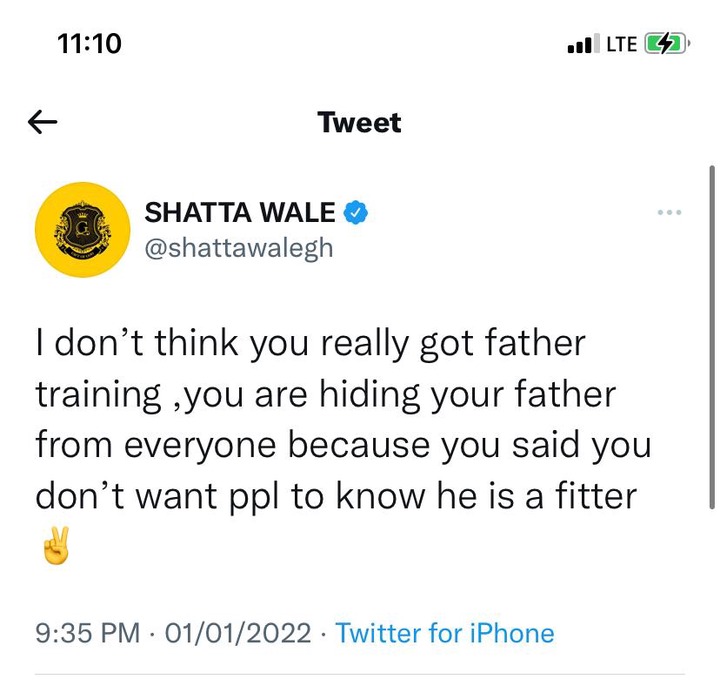  My mother doesn?t control my career, I run my own shit - Shatta Wale replies Burna Boy.