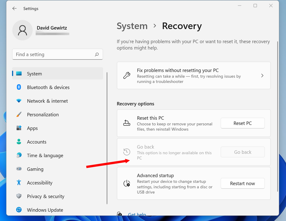 Windows 11 Give yourself more time to roll back the upgrade Opera News