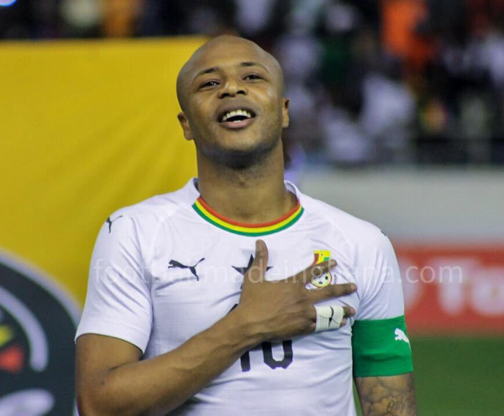 VIDEO: Andre Ayew leaps to Jordan's defense after questionable display against South Africa