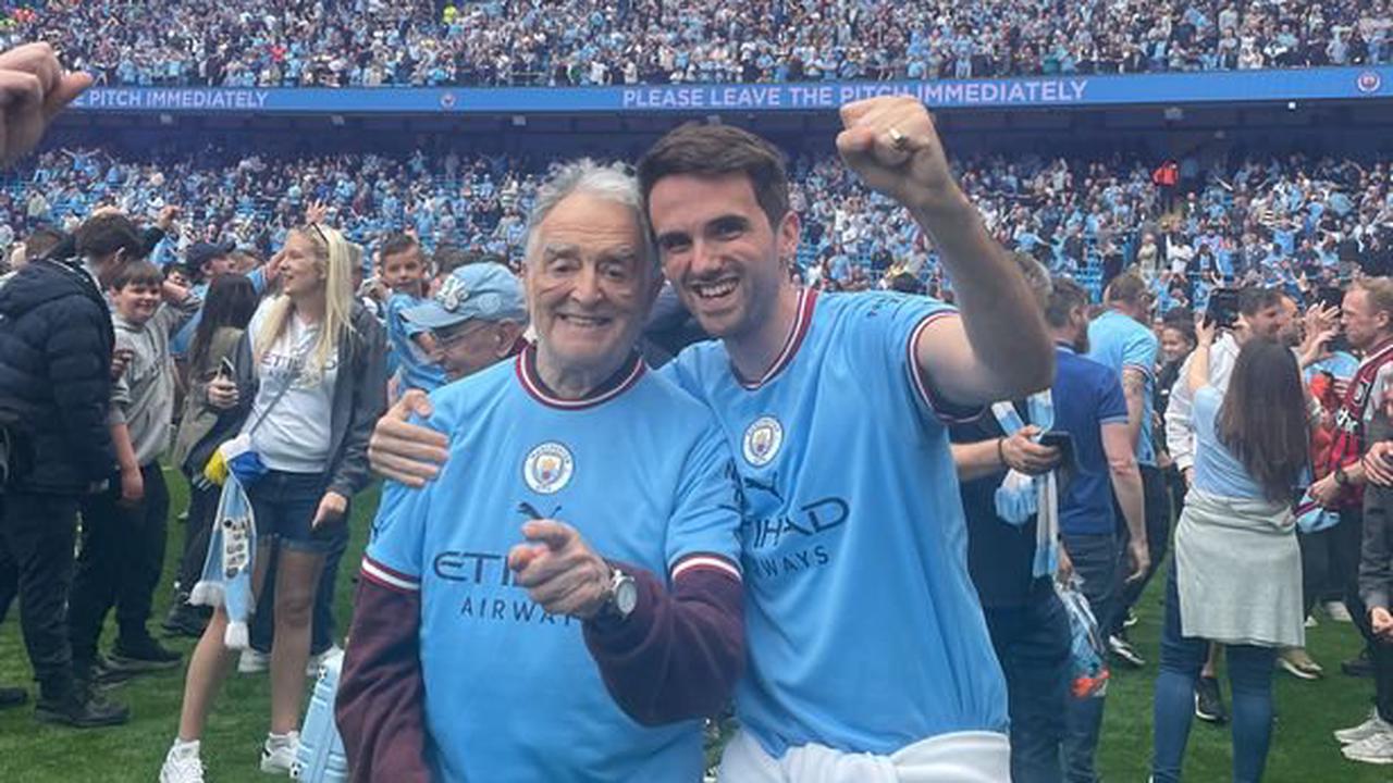 'Like he was 10 years younger': The amazing story of how an 84-year-old Man City fan with dementia became an internet sensation