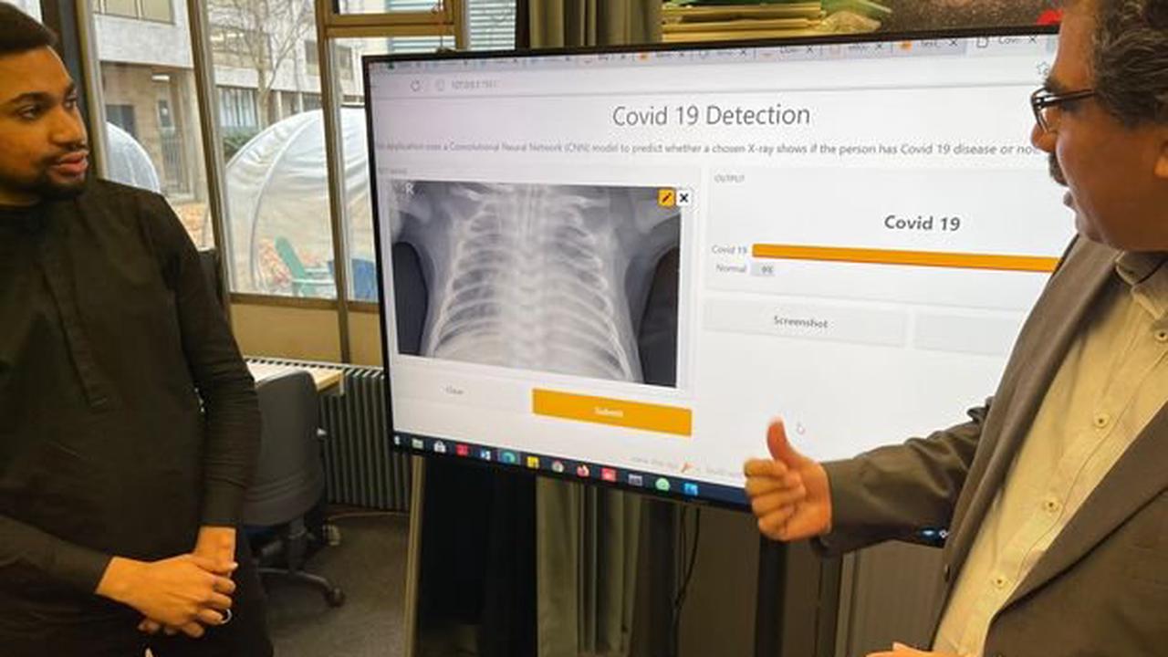 UWS leaders unveil new technology in fight against Covid