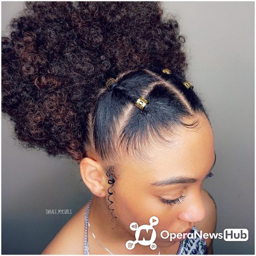 35 Easy And Simple Natural Hairstyles For Black Women Opera