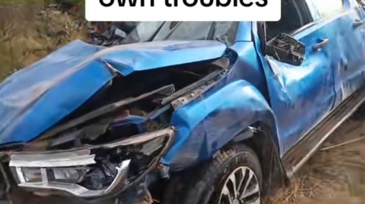 Ghanaian Engineer Reportedly Involved In Serious Accident Near Krachi [Video]