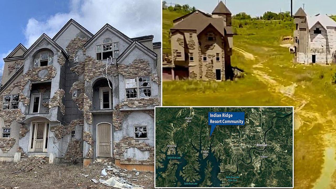 McMansion Ghost Town: Inside the $1.6B Missouri resort town in the Ozarks that was abandoned in the 2008 recession - before anyone even moved in