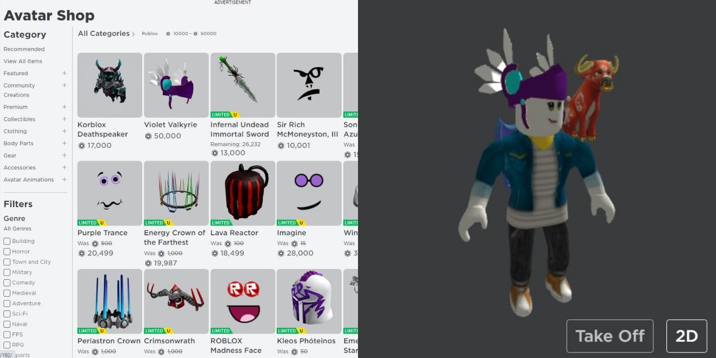 Roblox Game - Roblox: 10 Most Expensive Catalog Items - Opera News