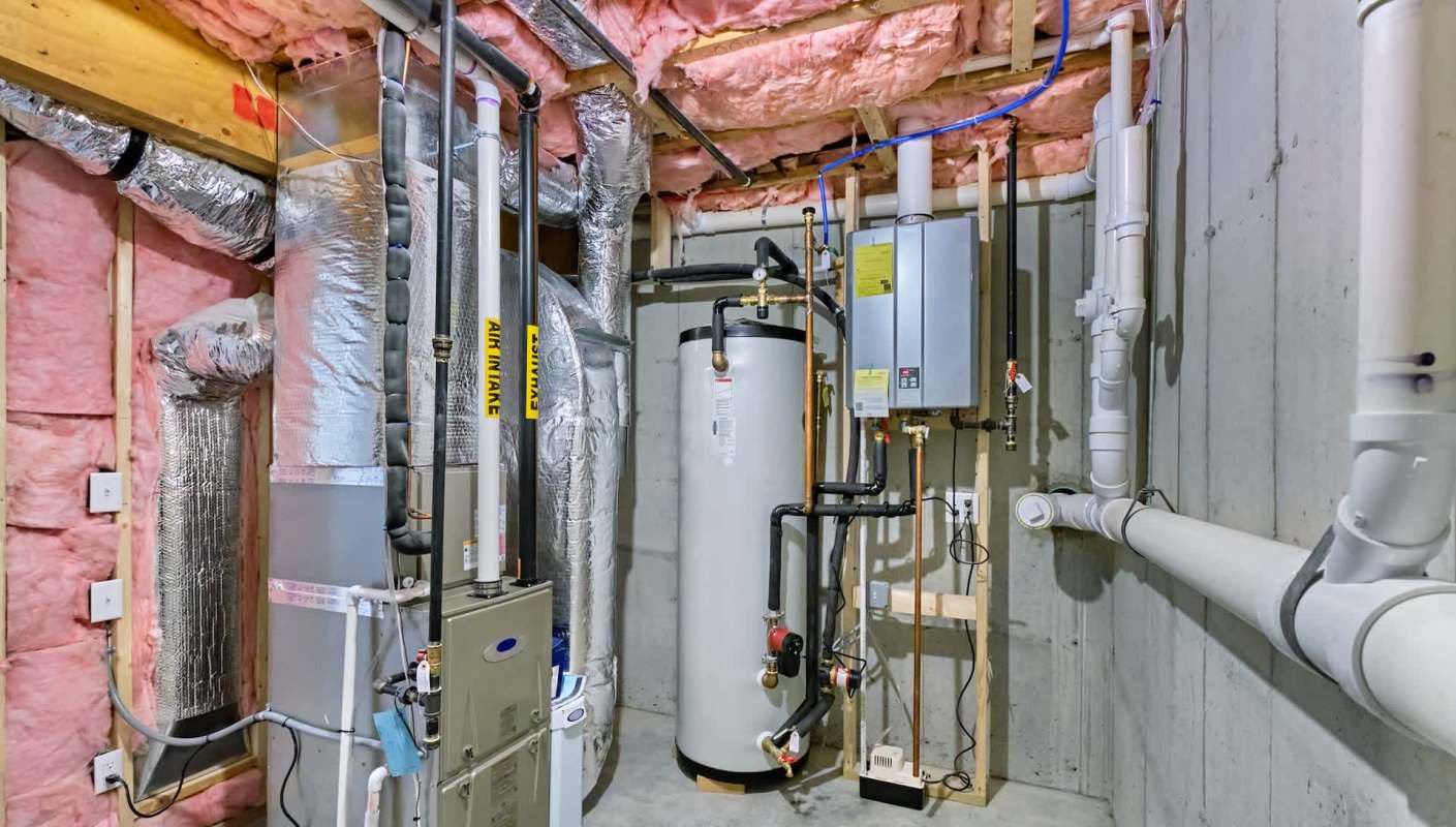 A heat pump water heater.