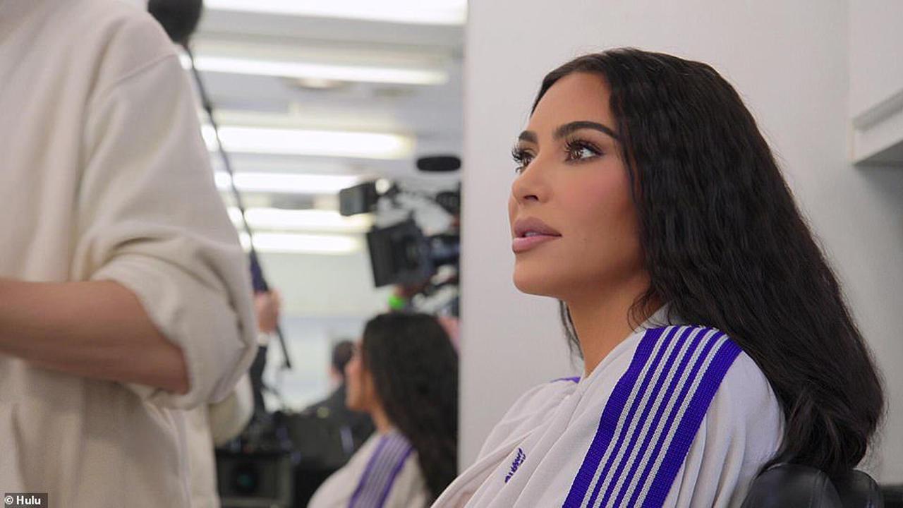 Inside Kim Kardashian's HUGE warehouse wardrobe: Reality star visits her fashion archive that features 30,000 pieces as she struggles to find her own style identity after Kanye West split