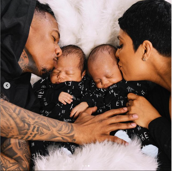 Nick Cannon and DJ Abby DeLaRosa celebrate their beautiful twins as they clock 1-month -old (photos)