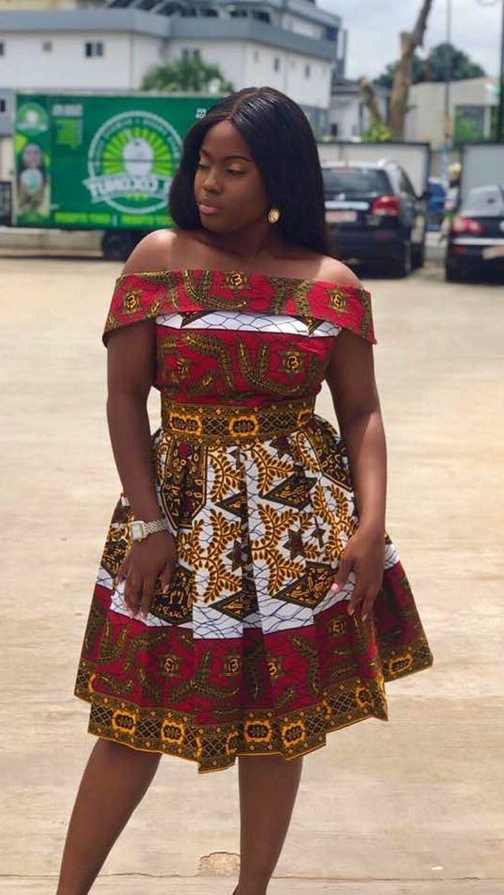 2020 Latest Ankara Short Gown Styles For Beautiful African Woman