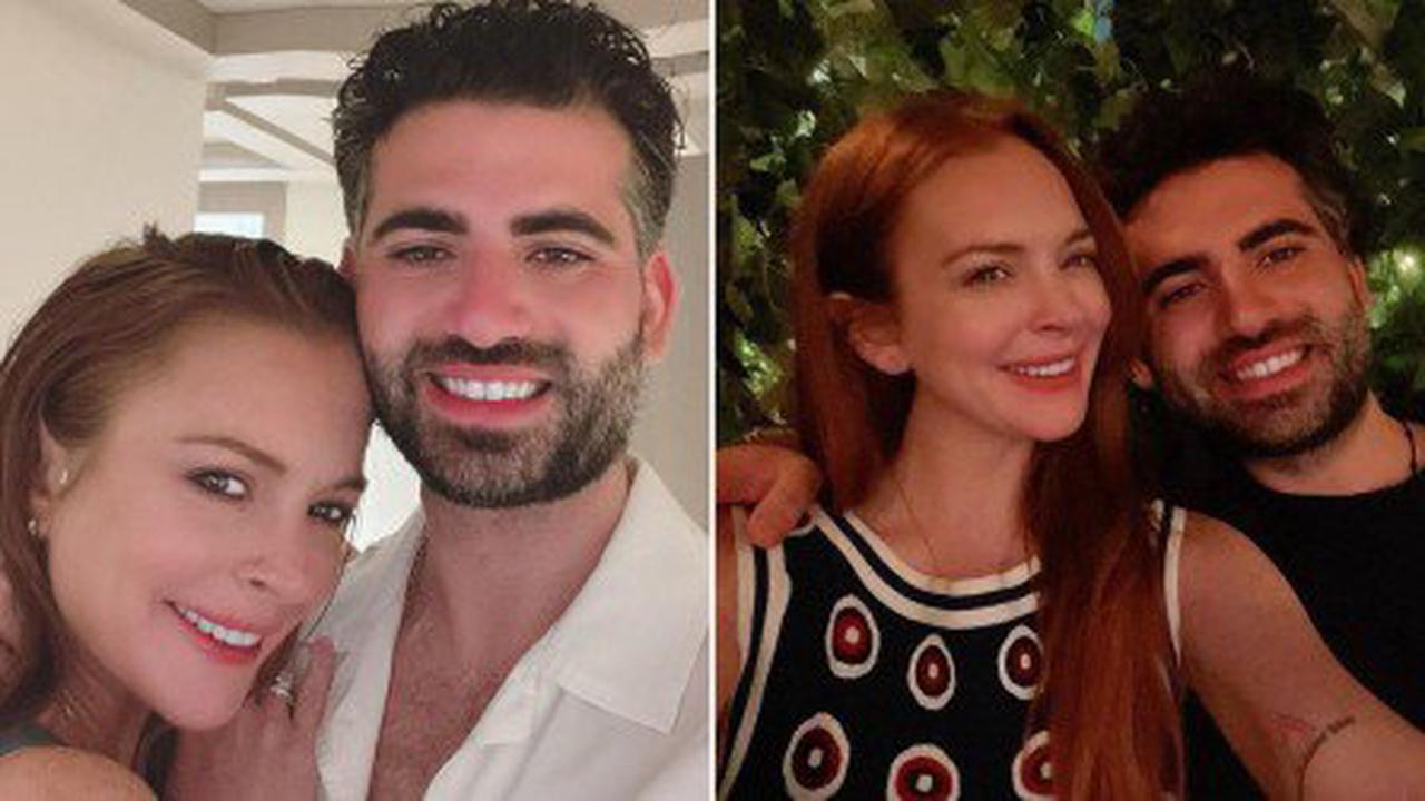 Lindsay Lohan hints she’s married fiancé Bader Shamas as she labels him ‘husband’