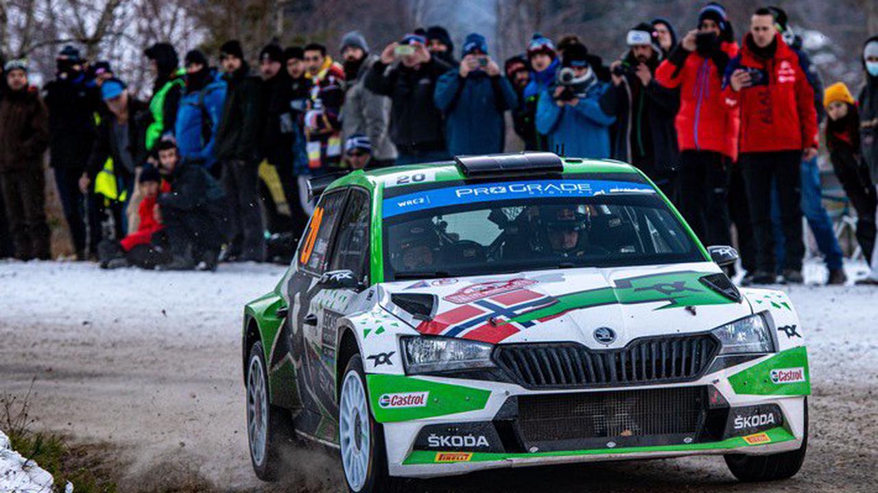 Rallye Monte Carlo: SKODA Fahrer Andreas Mikkelsen feiert dritten WRC2-Sieg beim legendären WM-Auftakt