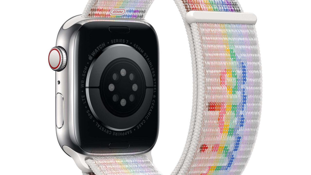 Apple Watch: Ziffernblätter und Armbänder zum Pride-Monat sind da