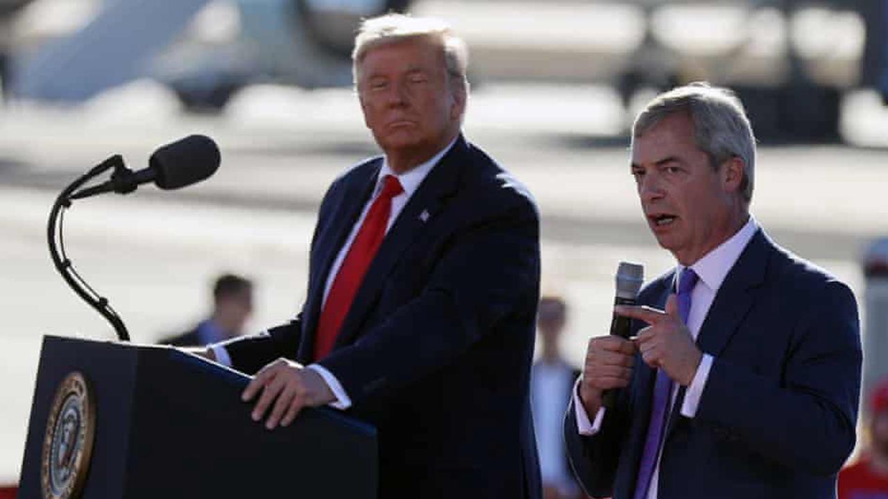 Trump talk with Nigel Farage plumped up ratings for GB News