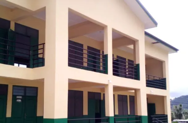 Gov't constructs 12-unit classroom block for Kwahu Ridge Senior High School