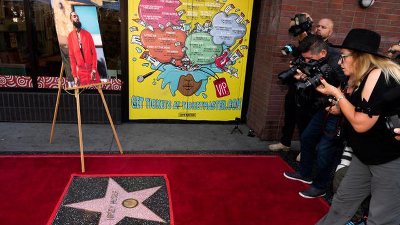 Family of Nipsey Hussle remember rapper at posthumous Walk Of Fame ceremony