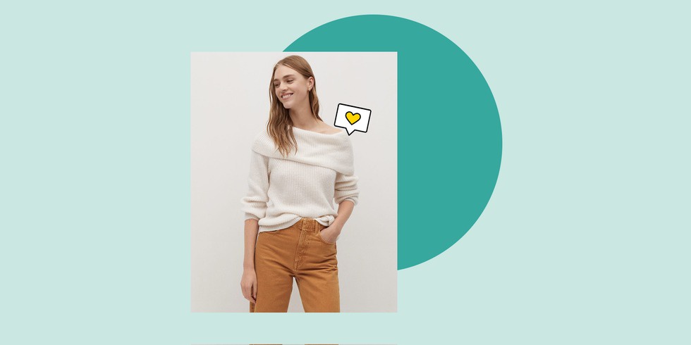 khaki off the shoulder jumper
