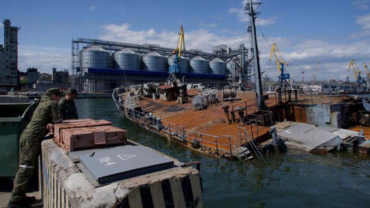 Russia-Ukraine war latest: Russia says it will reopen Black Sea ports – live