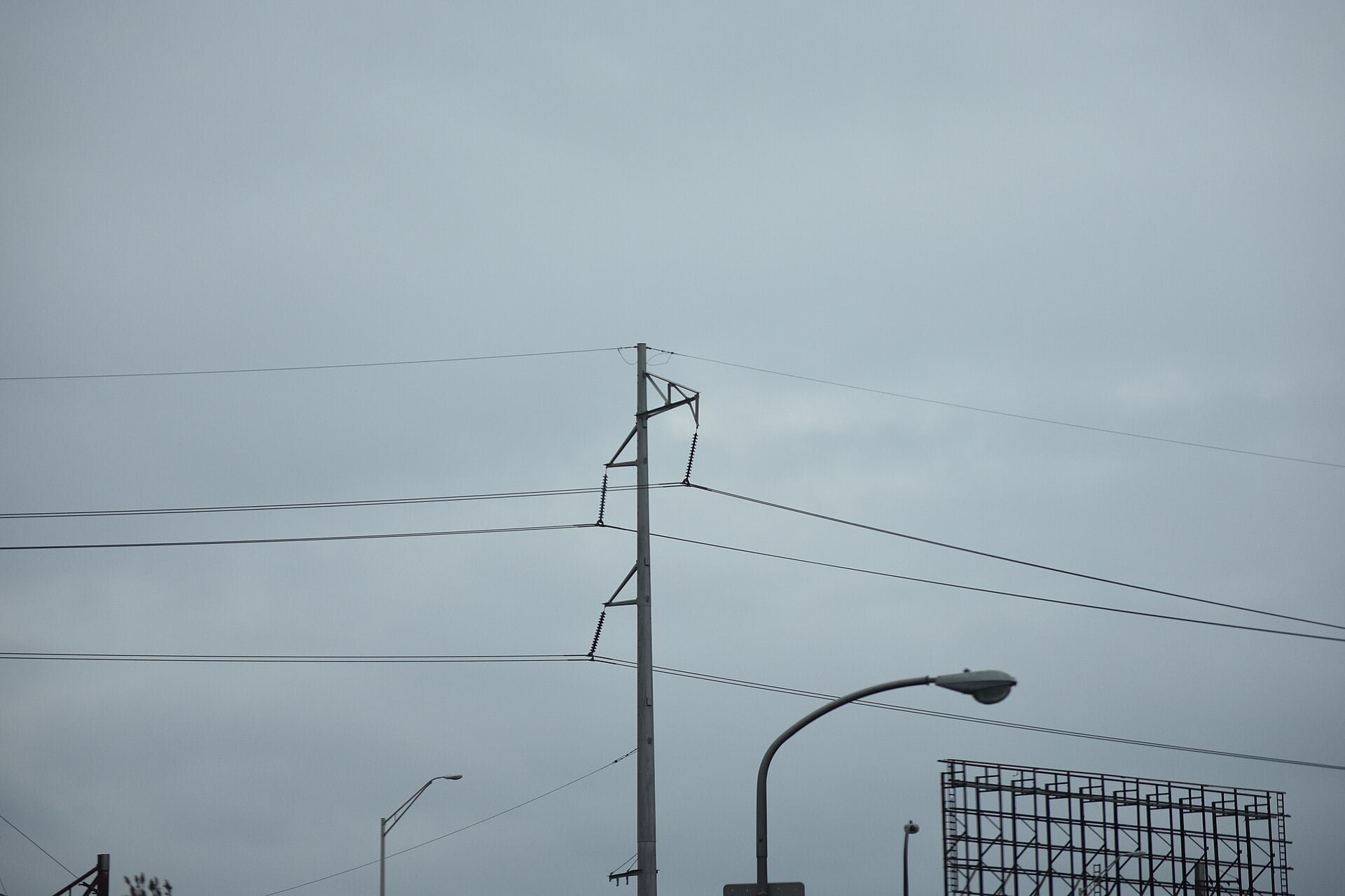 PECO power lines in Philadelphia