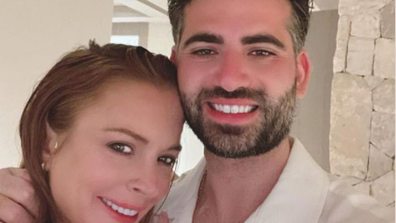 Lindsay Lohan is MARRIED! Mean Girls star secretly ties the knot with beau Bader Shammas as she gushes: 'I am the luckiest woman in the world'