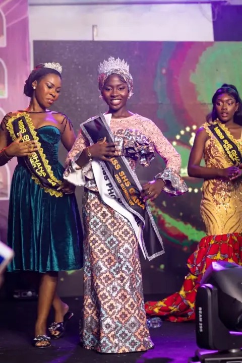 Joy-Gwenever Nardu Lartey of Tema Secondary School wins Miss SHS 2025 Edition
