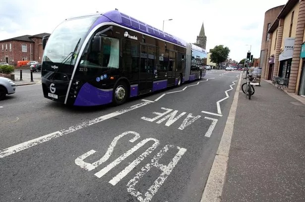 Translink statement after Glider involved in crash on Andersonstown