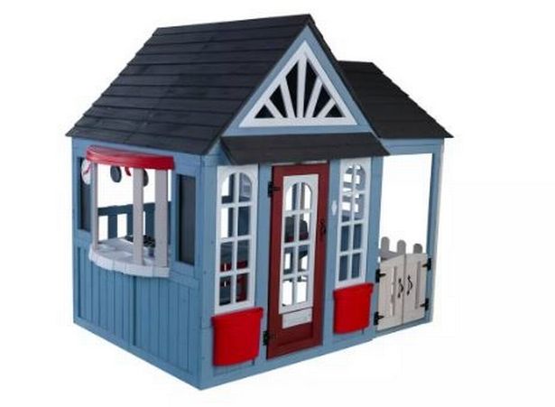 tp summer lodge wooden playhouse