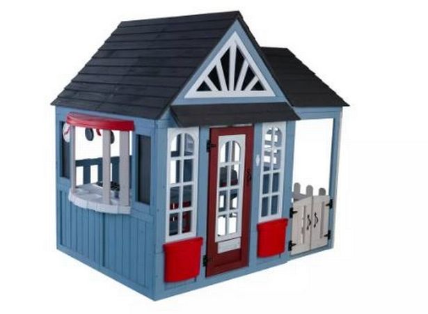tp summer lodge wooden playhouse