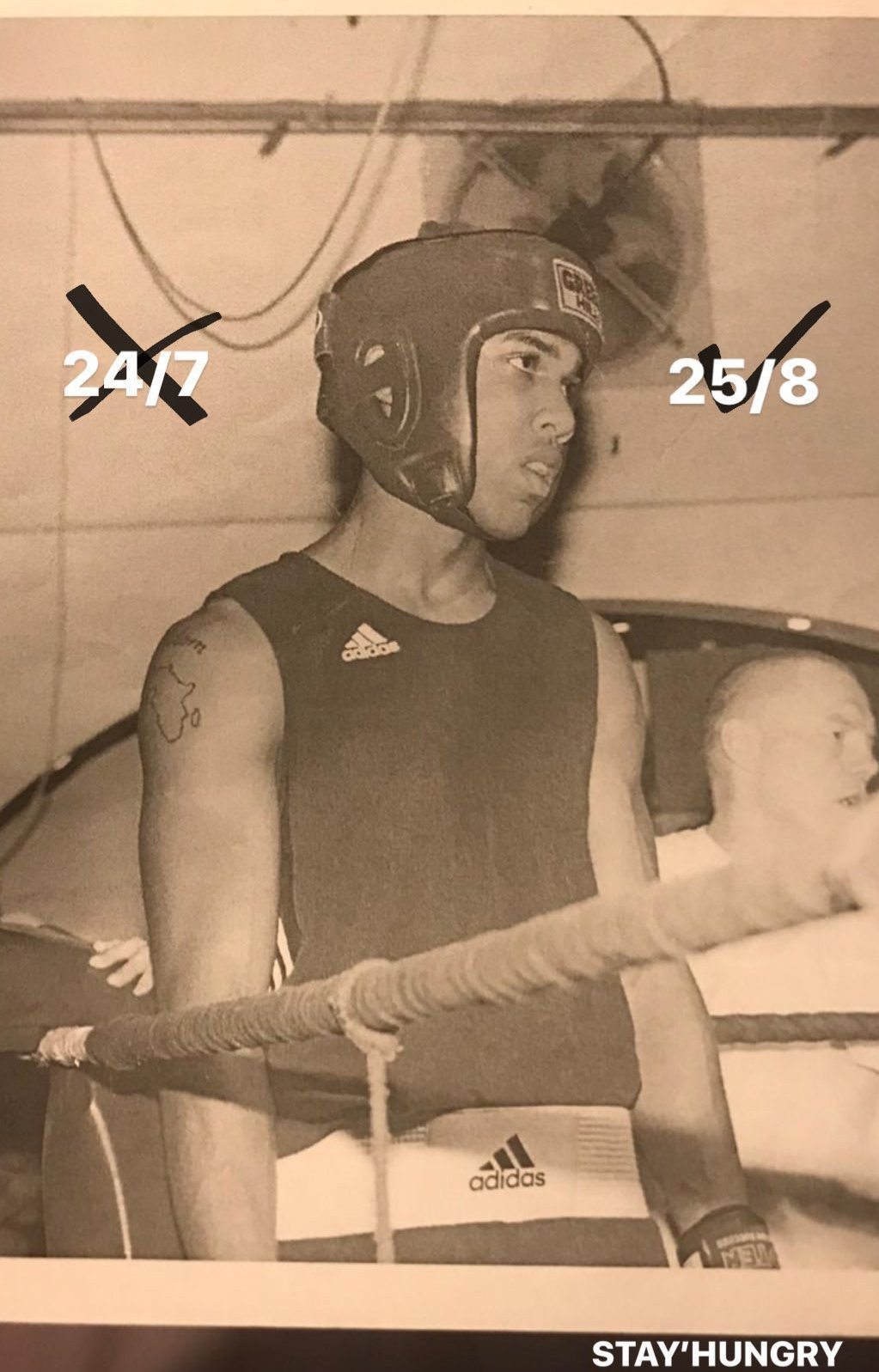  Anthony Joshua has shared a series of amazing throwback pictures