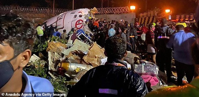 Update: At least 16 dead including both pilots, and 123 injured as Air India flight from Dubai with 191 people onboard crash-lands at Calicut Airport (photos)