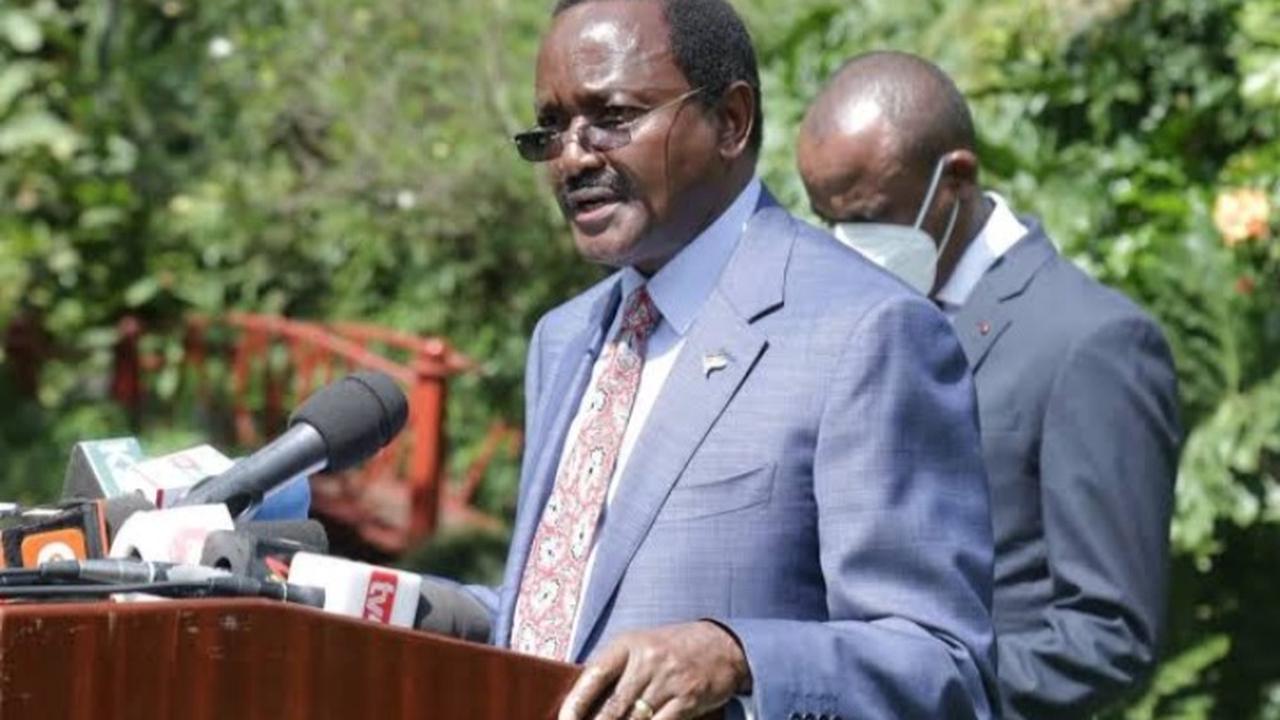 Video:Kalonzo Musyoka's Official Declaration On 2022 While Commenting On DP Ruto's Chaotic Rally