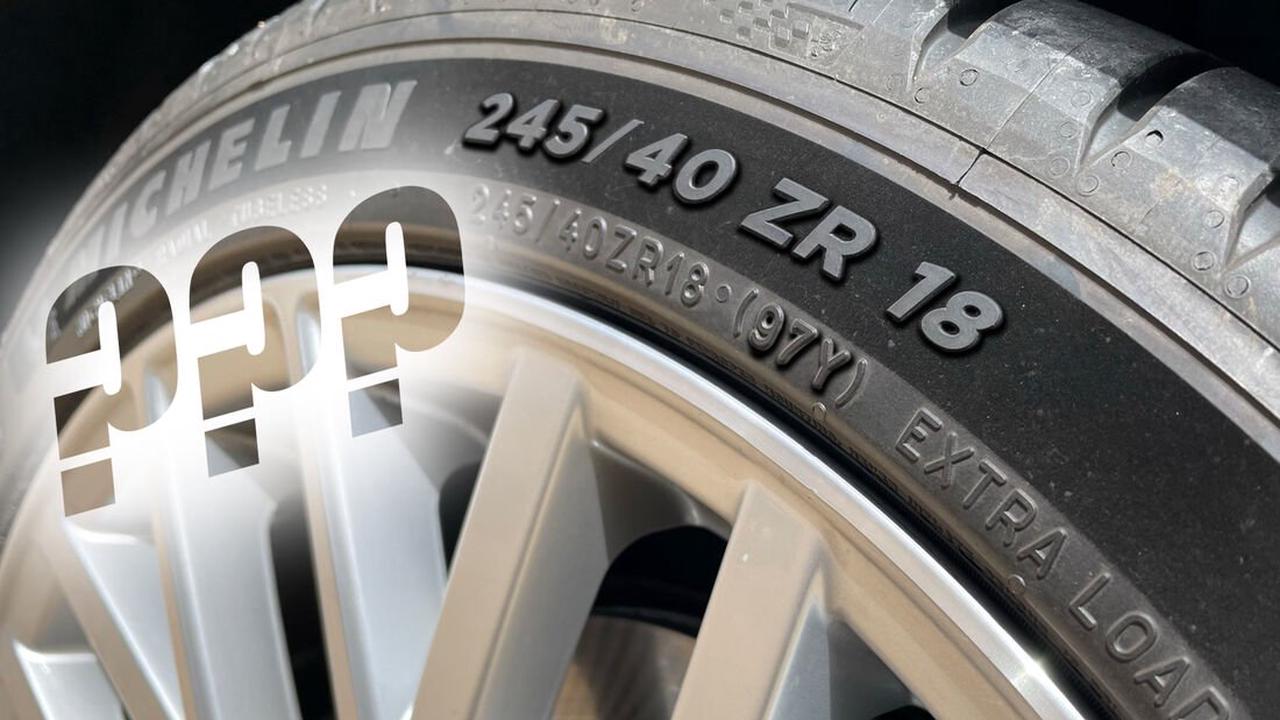 Ziffern und Zeichen auf Reifen Das verrät die Reifen-Aufschrift