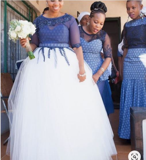 ankara wedding dresses