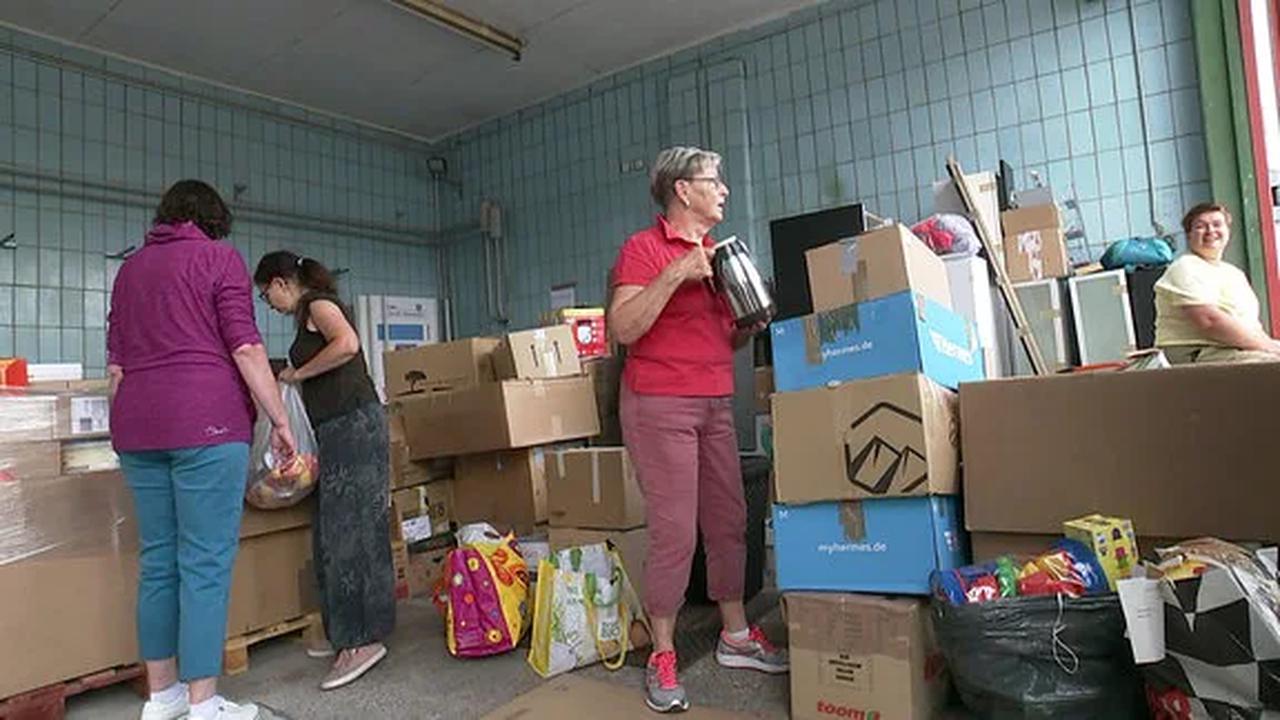 Lebensmittel Hilfstransport: Spenden aus Gotha auf dem Weg in die Ukraine