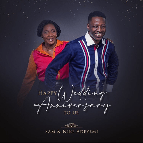 Pastor Sam Adeyemi & his wife celebrate their 27th Wedding Anniversary with major Throwback Photos