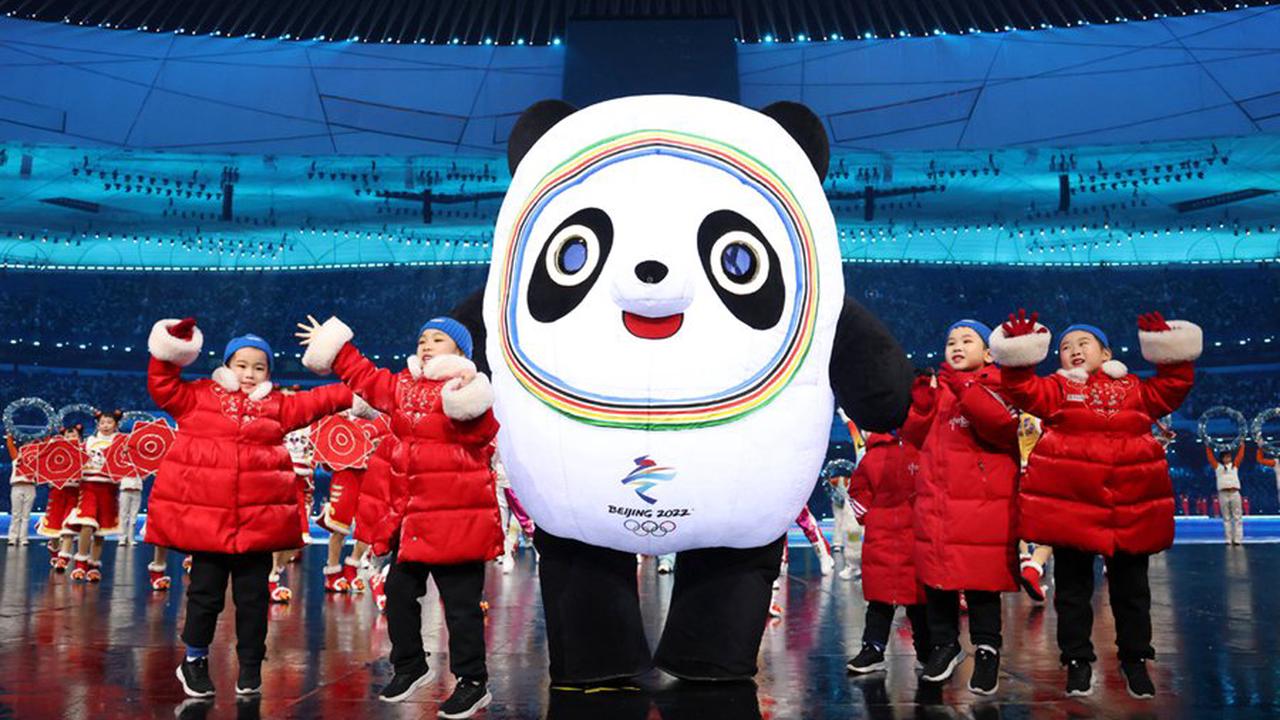 Probe der Eröffnungsfeier für die Olympischen Winterspiele in Beijing
