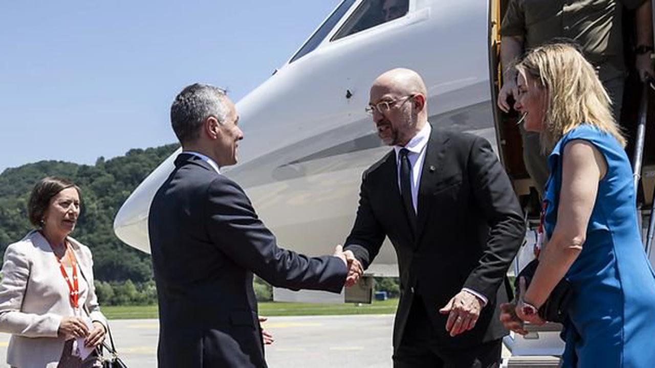 Ukrainischer Ministerpräsident Schmyhal im Tessin eingetroffen