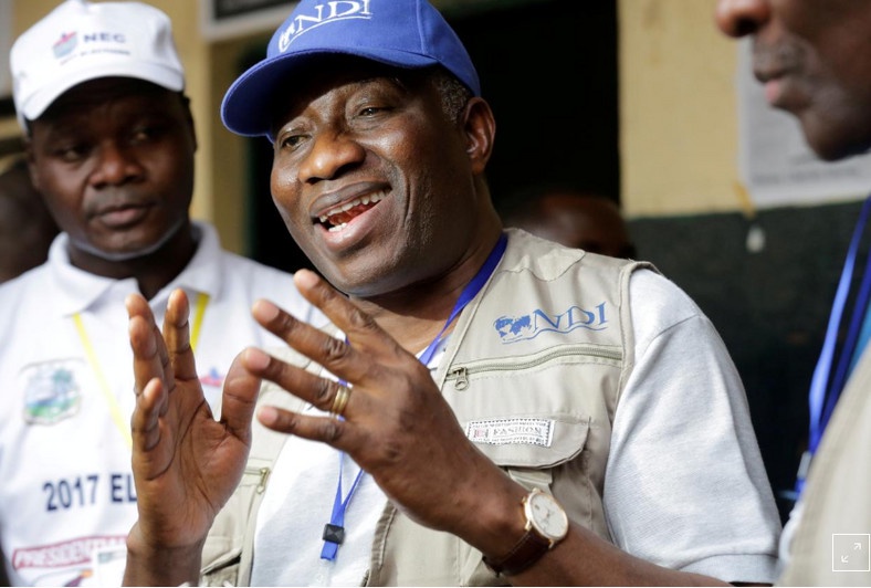 Goodluck Jonathan was Nigerian President when the deal to acquire OPL 245 was cut (AFP)