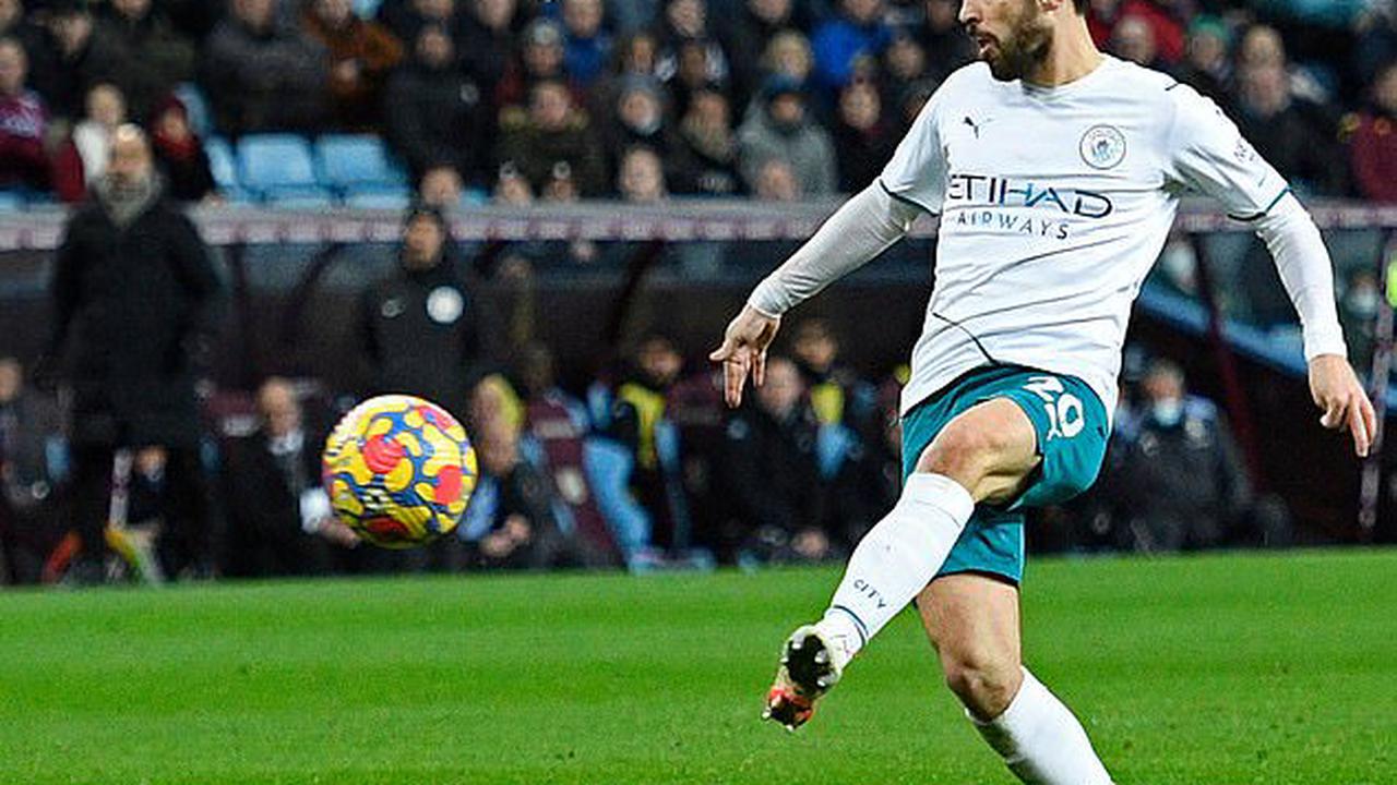 Bernardo Silva is the BEST player in the Premier League, insists Pep Guardiola after Manchester City midfielder scored stunning volley in win at Aston Villa, as Spaniard says: 'He is a player on another level, in all senses'