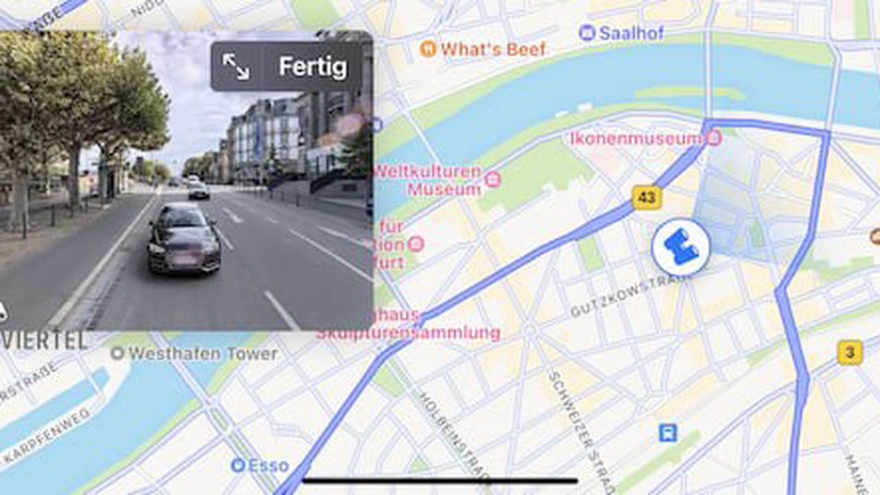 Apples Street-View-Alternative: Kar­ten aus ganz Deutschland