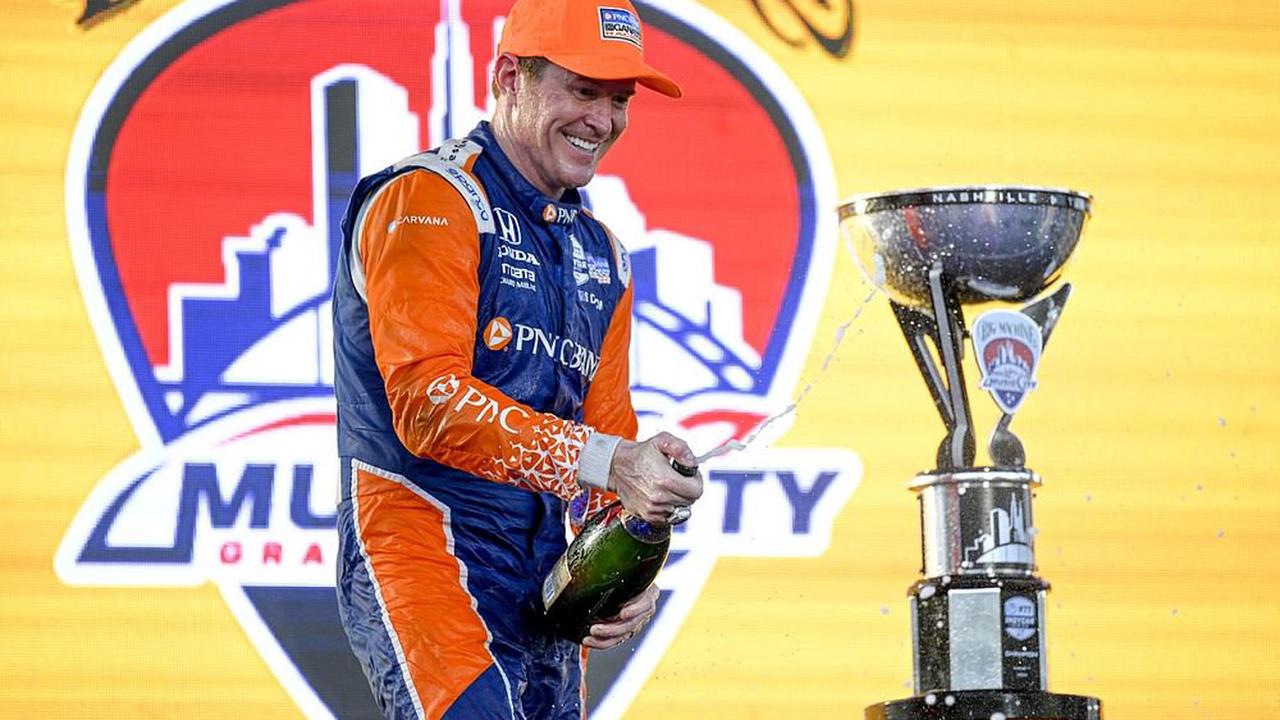 Nashville IndyCar winner Dixon feared race was ruined by shunt