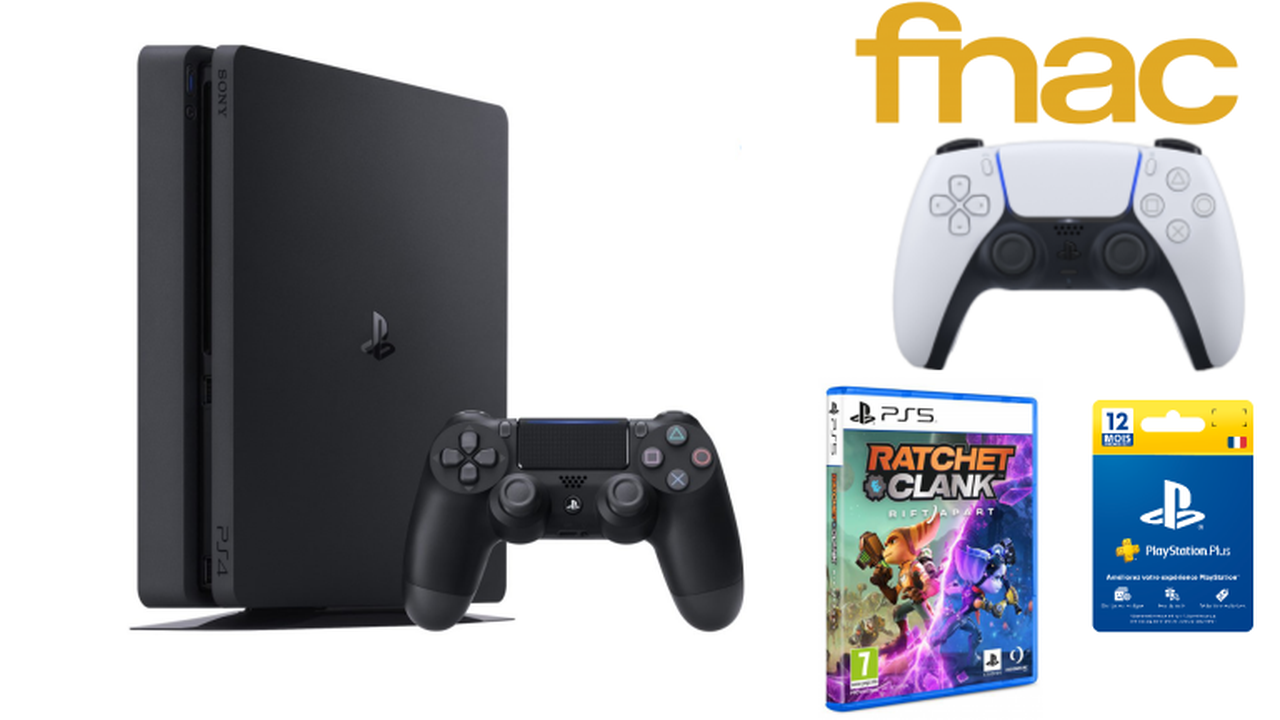 Fnac : un pack "Indispensable PS5" pour la reprise d'une console PS4