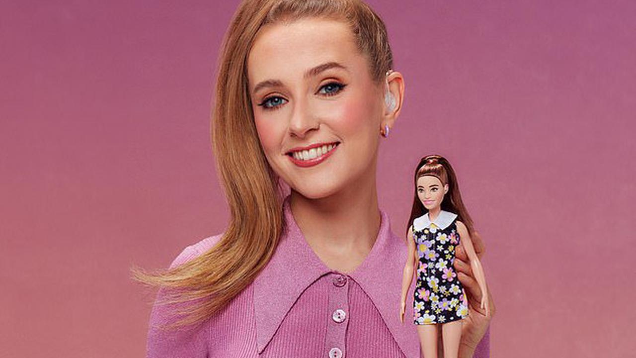 'It's important for children to see themselves represented': Deaf Strictly star Rose Ayling-Ellis unveils first Barbie doll with hearing aids