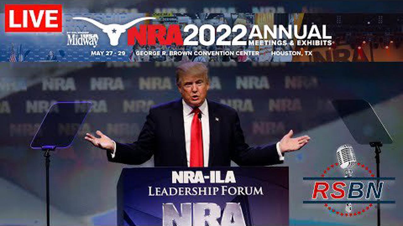Watch live: Trump speaks at NRA convention