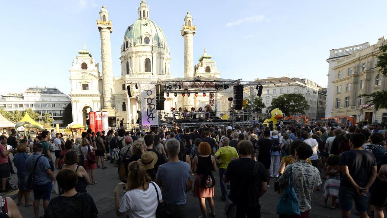 Wiener Popfest feiert Rückkehr auf den Karlsplatz